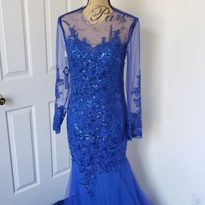 Long Sleeve Formal Dress